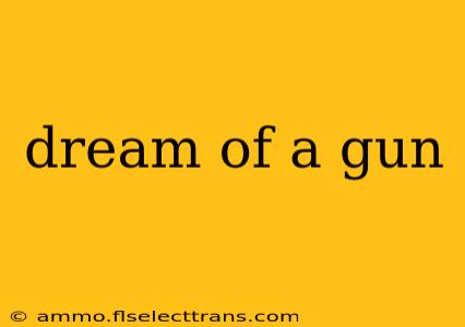 dream of a gun