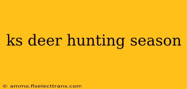 ks deer hunting season